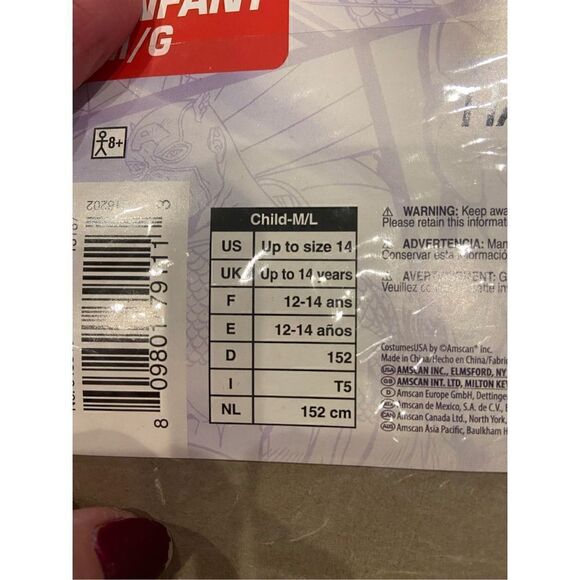 Marvel, captain, America, Halloween costume shirt child size M/L - Picture 8 of 8